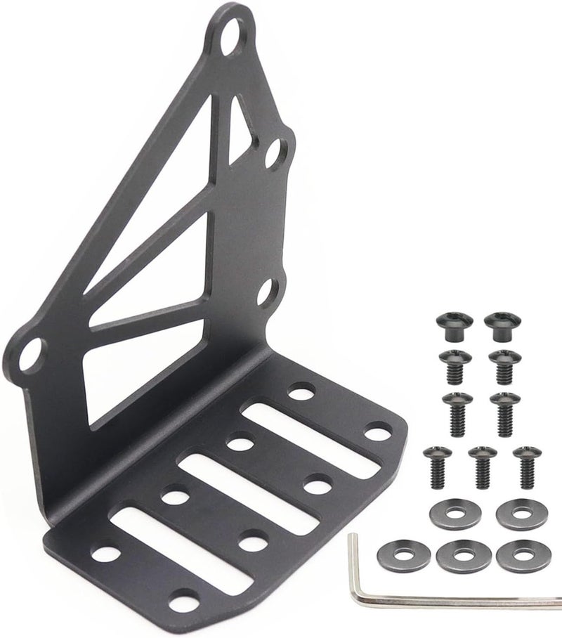 LThyzszb Tactical Tourniquet Holder for Gun Holster Adapter Mount Aluminum, QLS Police Gear Accessories for 3-Hole Right Holster - Image 1